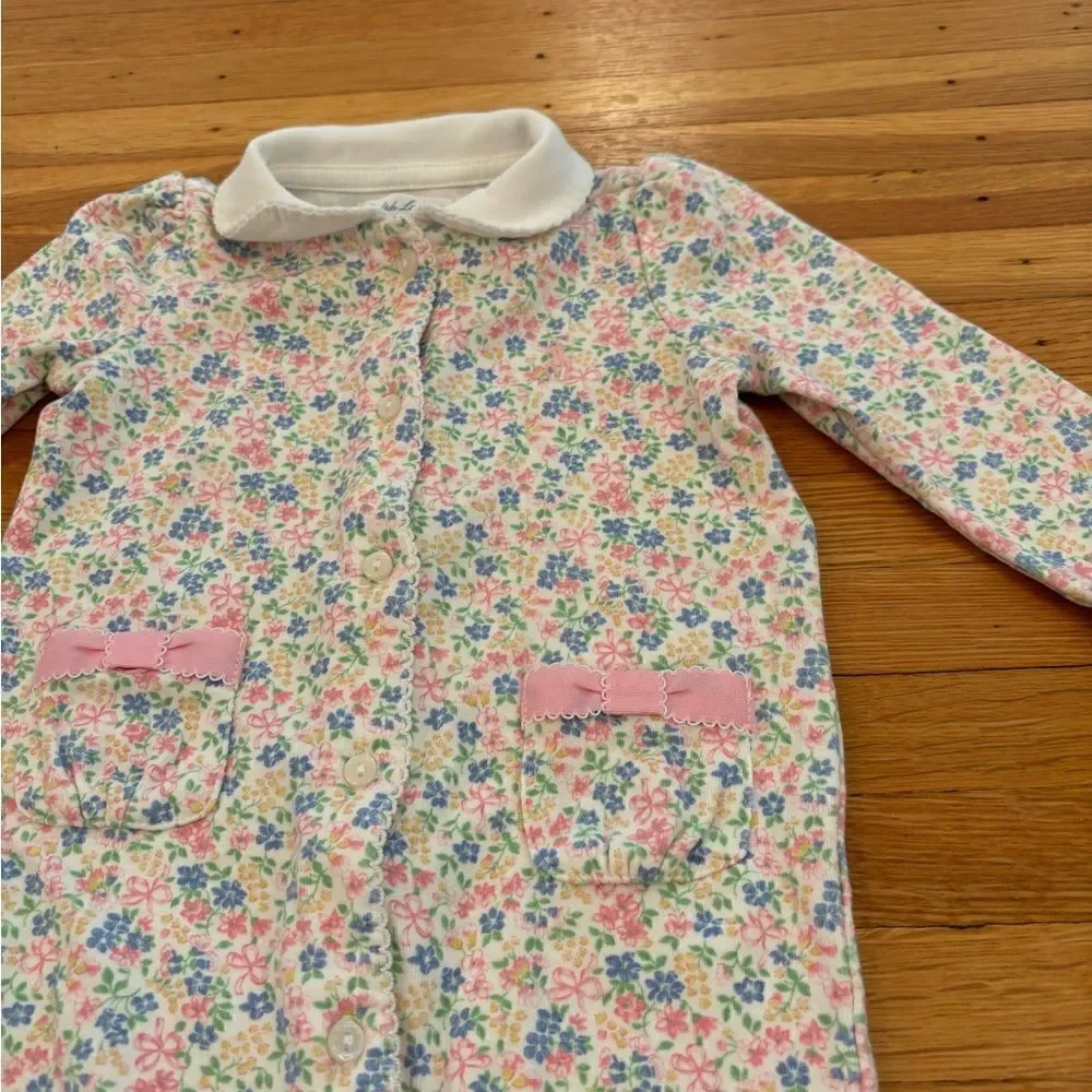 Ralph Lauren white floral jumpsuit